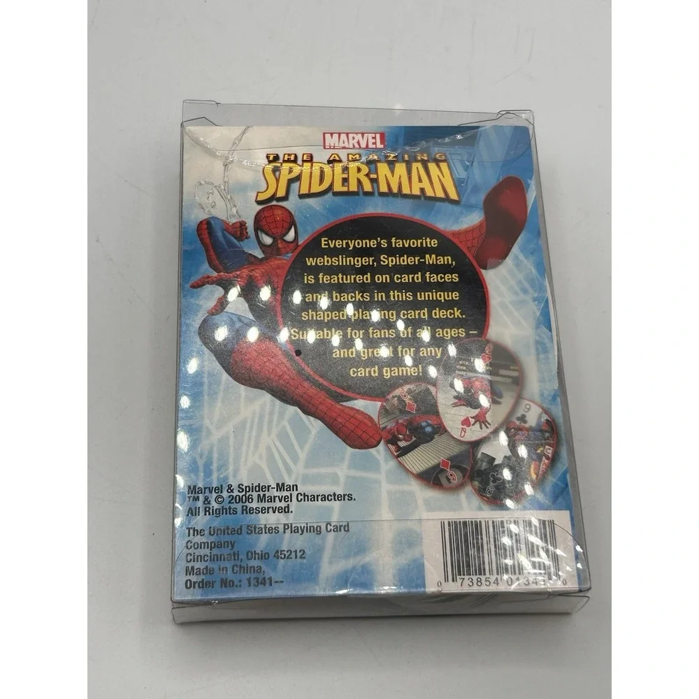 2006 The Amazing Spider-man Die-Cut Playing Cards Marvel Complete With Jokers